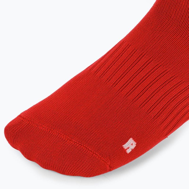 Fußballsocken OneTeam Precision football socks Set 2-pack rot 4