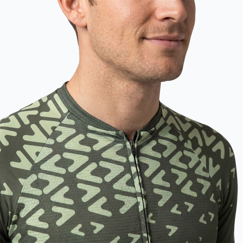 Herren-Fahrradtrikot ATTABO Tevi green 3