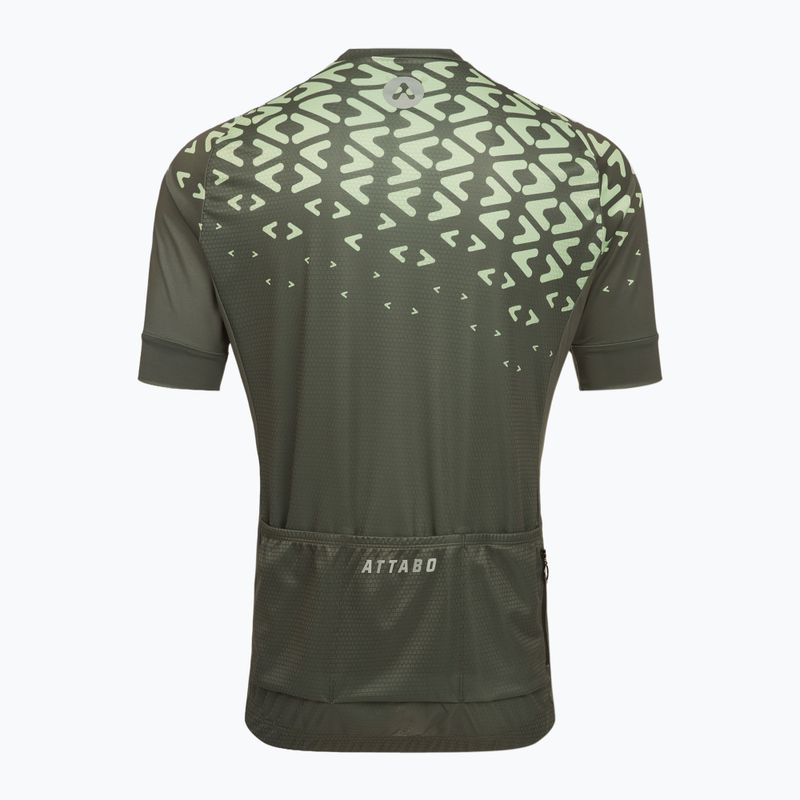 Herren-Fahrradtrikot ATTABO Tevi green 2