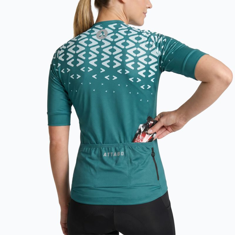 Damen-Fahrradtrikot ATTABO Tevi WMNS green 4