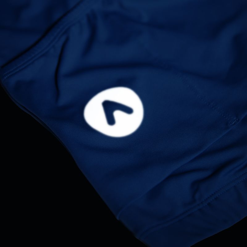 Kinder-Radtrikot ATTABO TEVRA JR mit kurzem Reißverschluss blau 15