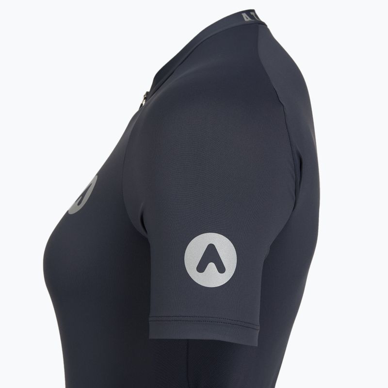 Damen Fahrradtrikot ATTABO TEVRA mit kurzem Reißverschluss schwarz 10