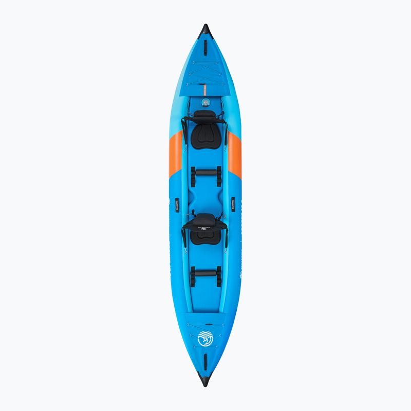 AQUASTIC Cortez 13'5" 410 cm blau 2-Personen aufblasbares Kajak 2