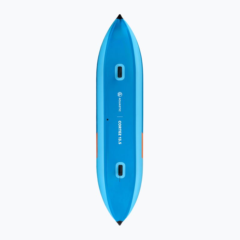 AQUASTIC Cortez 13'5" 410 cm blau 2-Personen aufblasbares Kajak 3