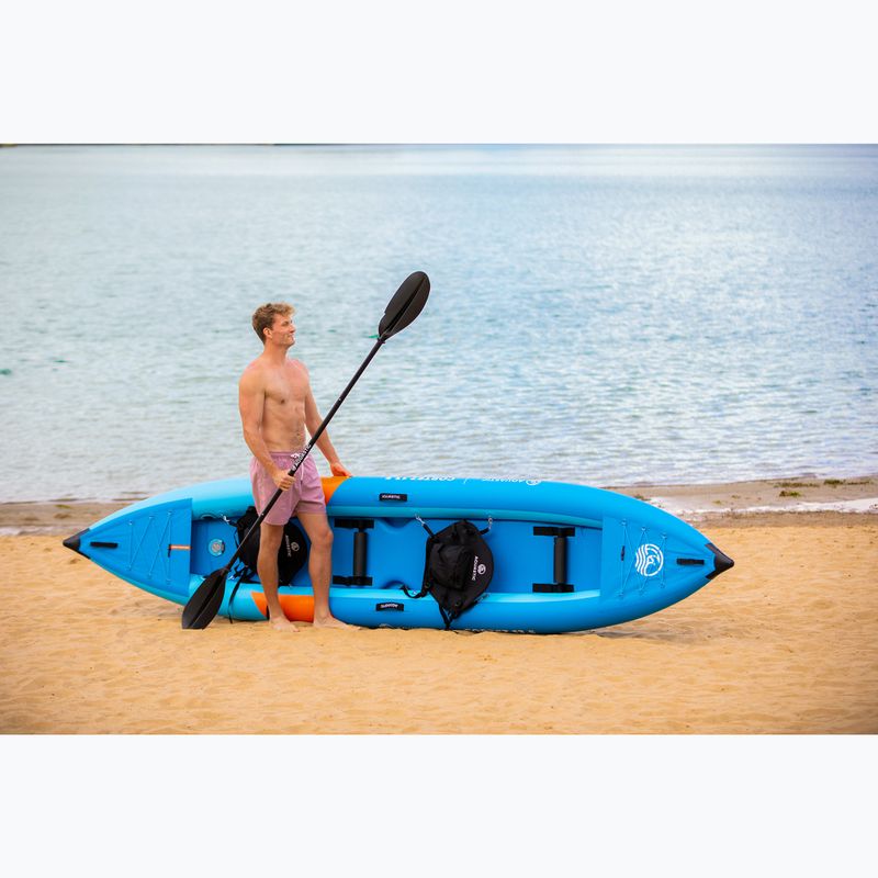 AQUASTIC Cortez 13'5" 410 cm blau 2-Personen aufblasbares Kajak 18