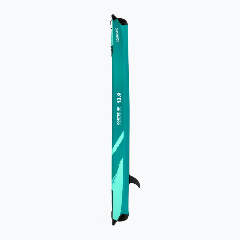 AQUASTIC Cortez 13'9" 420 cm grünes aufblasbares 2-Personen-Hochdruck-Kajak 4