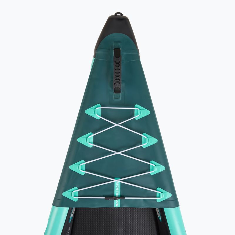 AQUASTIC Cortez 13'9" 420 cm grünes aufblasbares 2-Personen-Hochdruck-Kajak 9