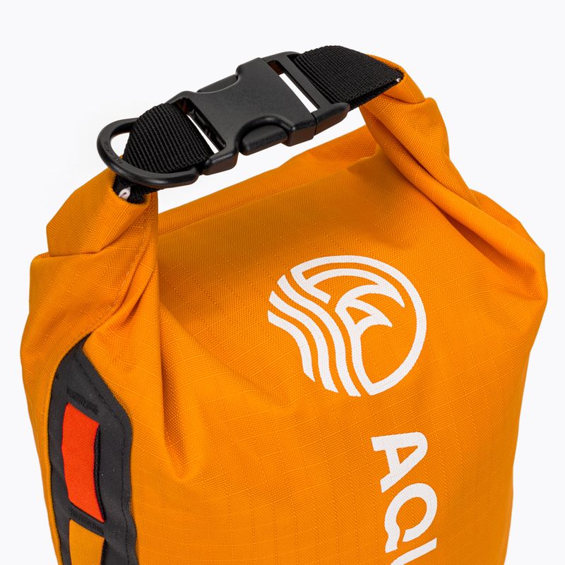 Wasserdichter Packsack AQUASTIC Dry Bag 13 l Nylon/TPU Orange 7
