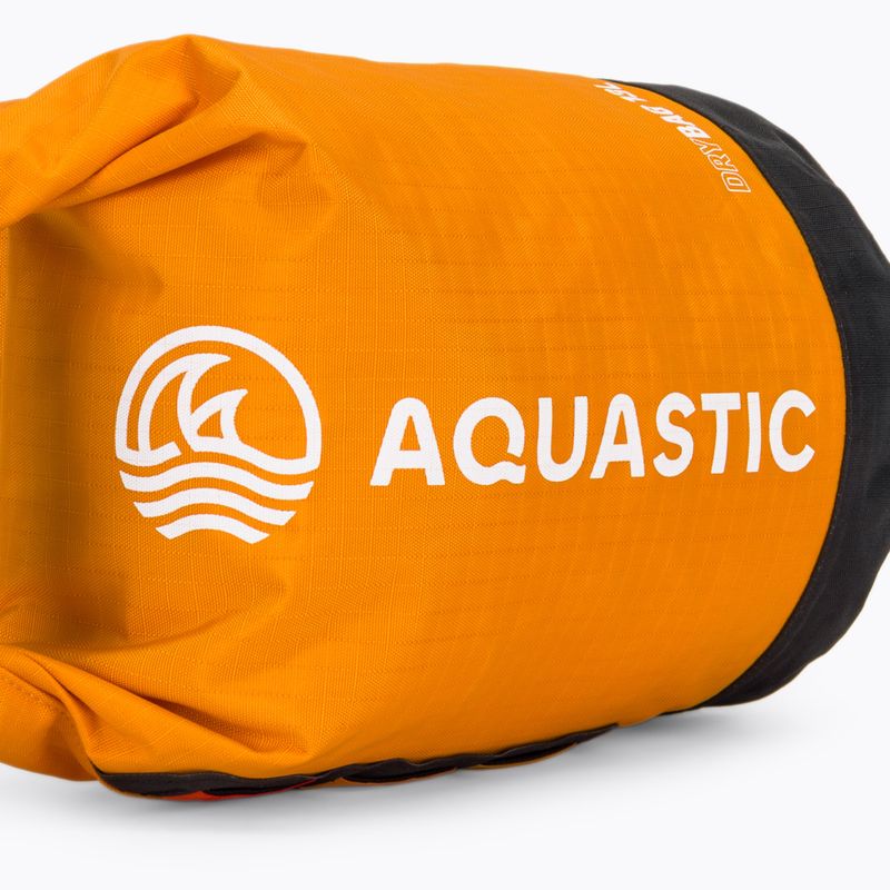 Wasserdichter Packsack AQUASTIC Dry Bag 13 l Nylon/TPU Orange 5