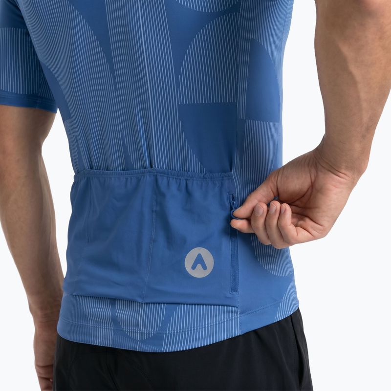 Herren-Fahrradtrikot ATTABO Vites navy blue 5
