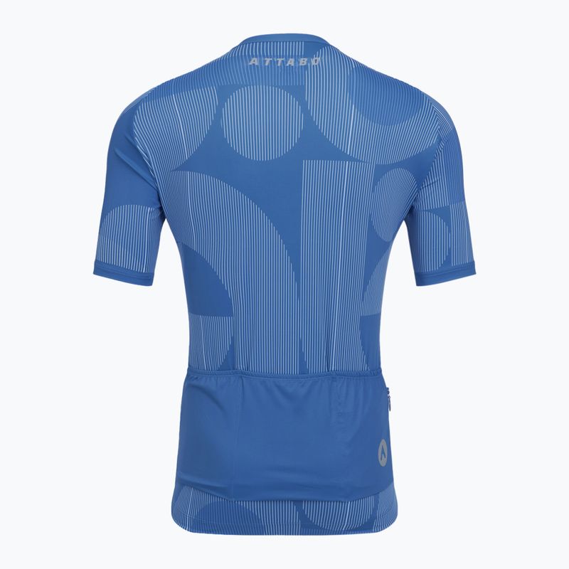 Herren-Fahrradtrikot ATTABO Vites navy blue 2