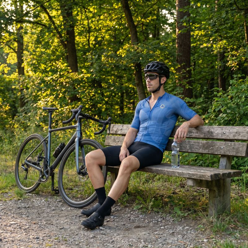 Herren-Fahrradtrikot ATTABO Vites navy blue 12