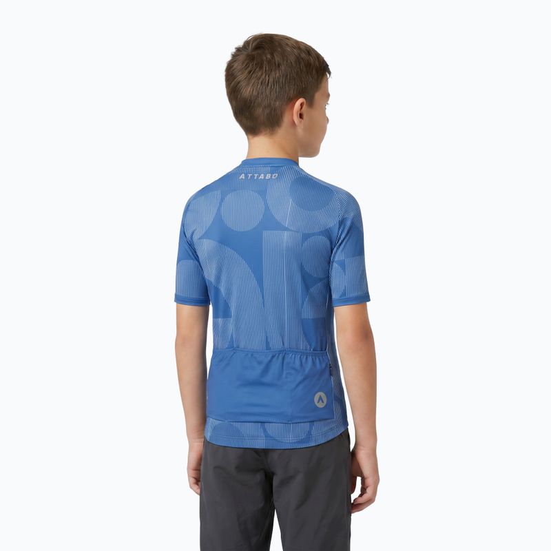 Kinder-Radtrikot ATTABO Vites navy blue 2