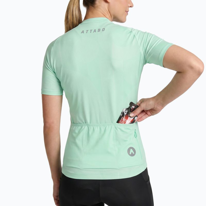 Damen-Fahrradtrikot ATTABO Vites WMNS green 3