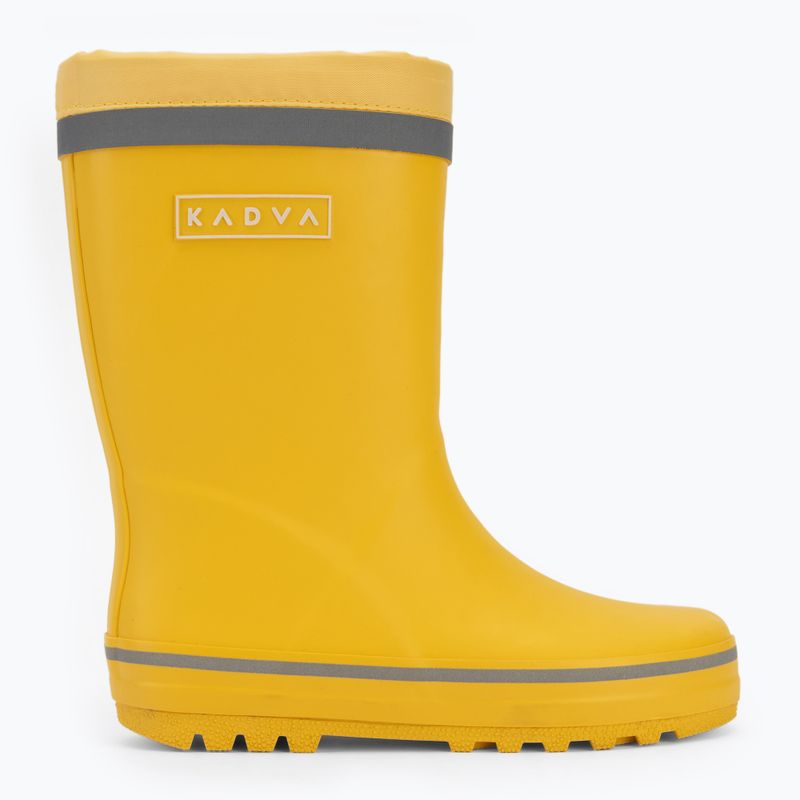 Kinder-Gummistiefel KADVA PuddleProof JR mit reflektierenden Elementen gelb 12