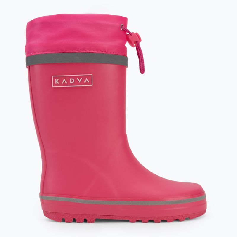 Kinder-Gummistiefel KADVA PuddleProof JR mit reflektierenden Elementen rosa 5
