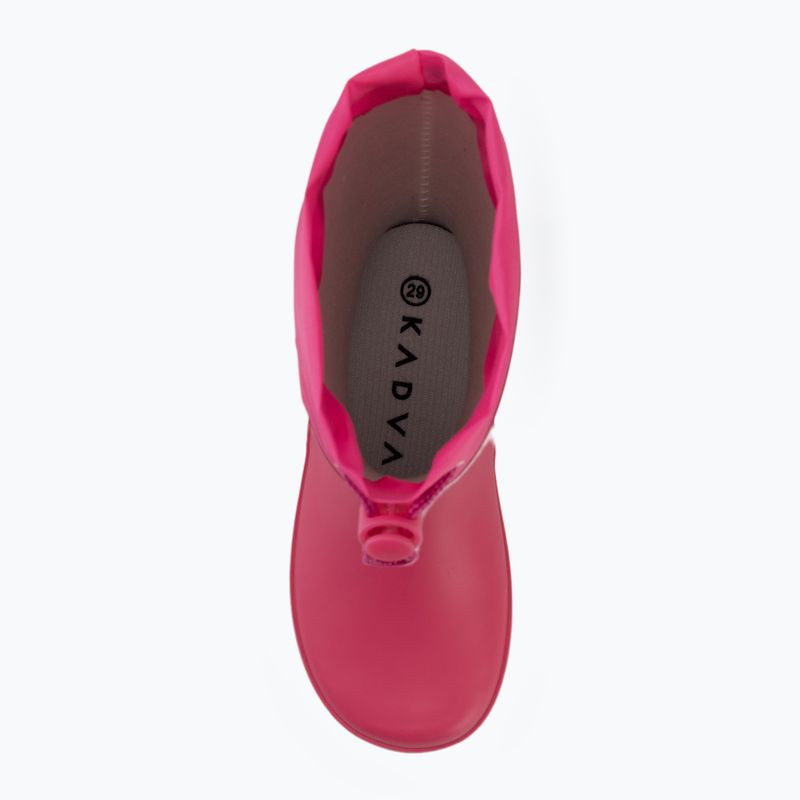 Kinder-Gummistiefel KADVA PuddleProof JR mit reflektierenden Elementen rosa 8