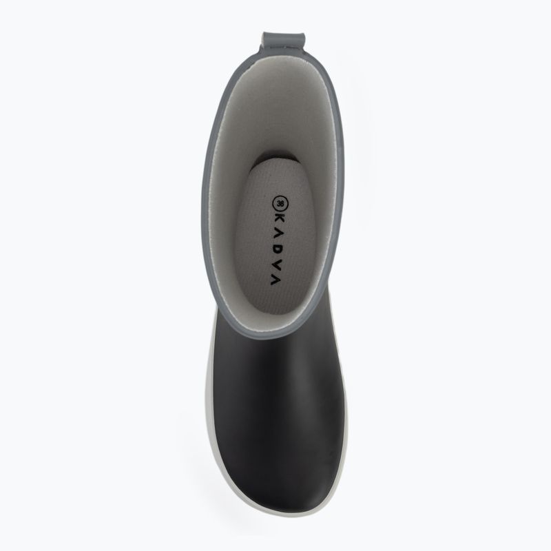Kinder-Gummistiefel Kadva AquaTrek T schwarz 8