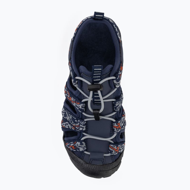 Kinder-Trekking-Sandalen KADVA Vitra T marineblau 8