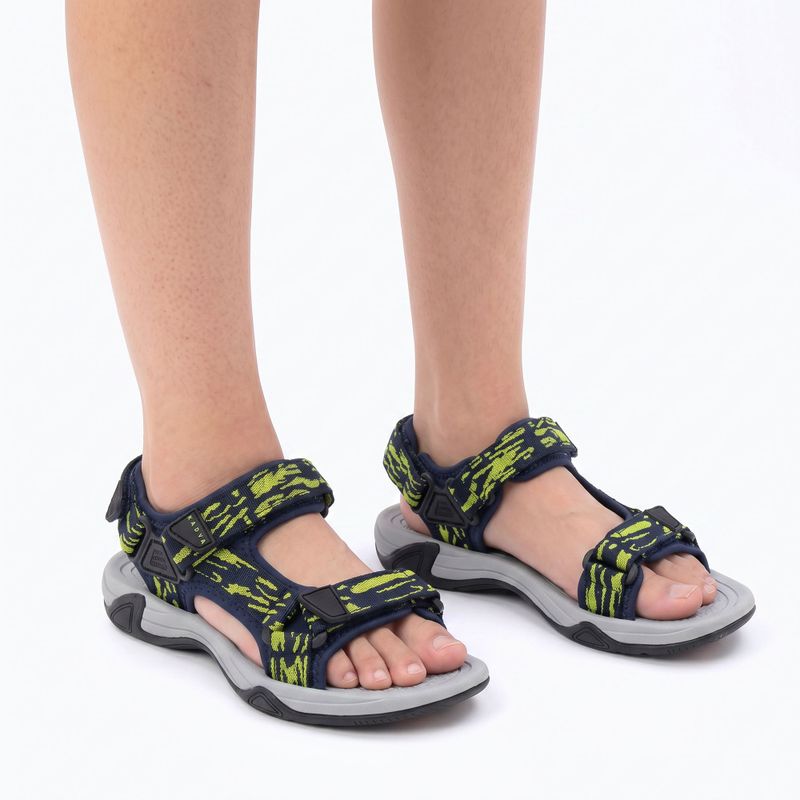 Kinder-Trekking-Sandalen KADVA Vite JR Gelb 3