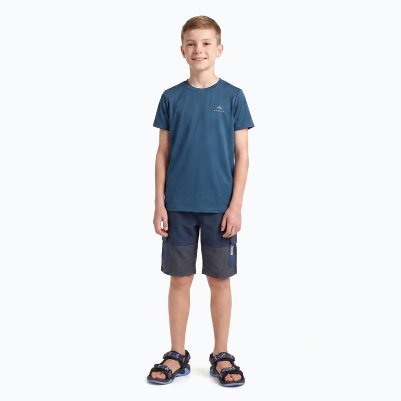 Kinder-Trekking-Sandalen KADVA Vite JR in Marineblau 4
