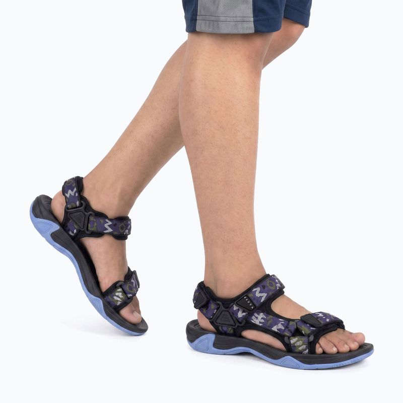Kinder-Trekking-Sandalen KADVA Vite JR in Marineblau 2