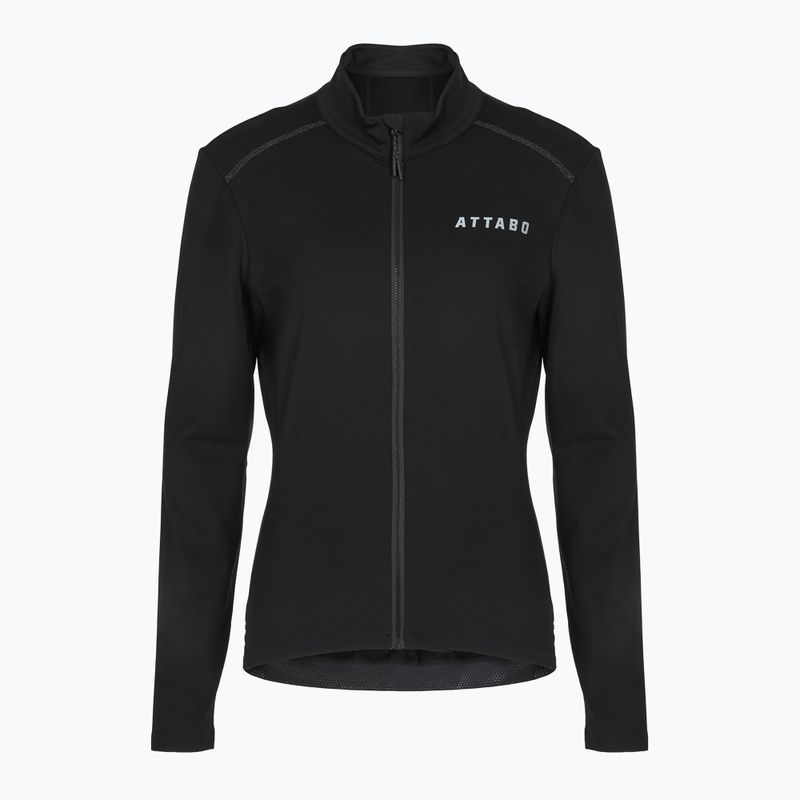 Damen Fahrrad-Sweatshirt ATTABO FLEERO REF gefüttert black 9