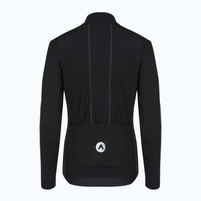 Damen Fahrrad-Sweatshirt ATTABO FLEERO REF gefüttert black 10