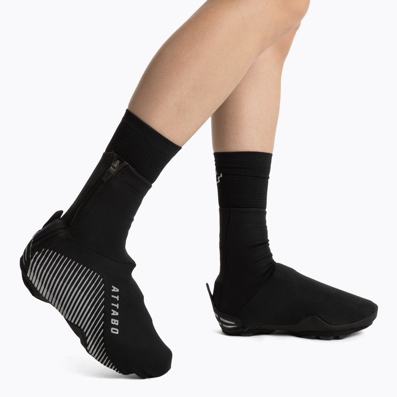 Fahrrad-Überschuhe ATTABO DEFENSE MAX PRO black 2