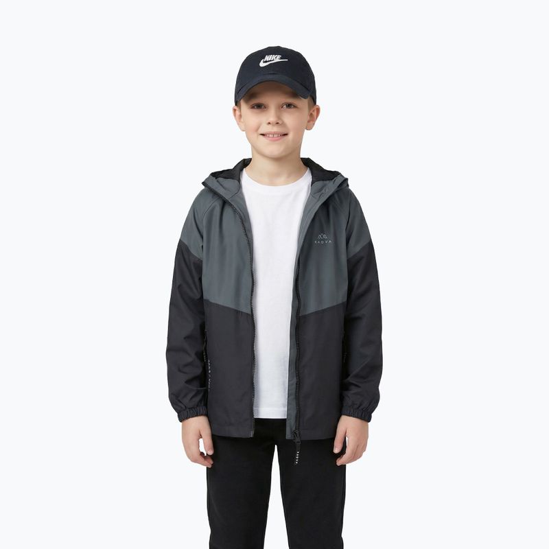 Kinder-Regenjacke KADVA Fory Jrb gray 6