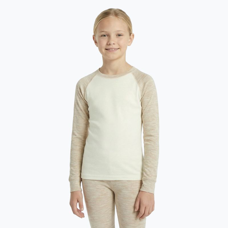 Kinder Thermounterwäsche-Set WOOLCANO Merino SET0982 beige 5
