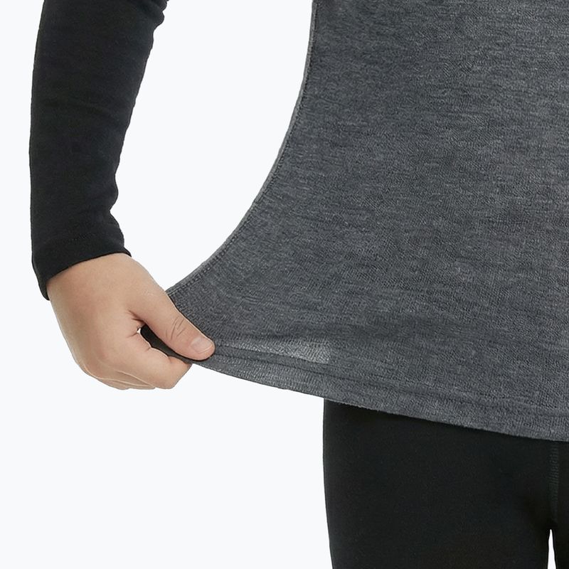 Kinder Thermo-Unterwäsche-Set WOOLCANO Merino SET0982 grey 6