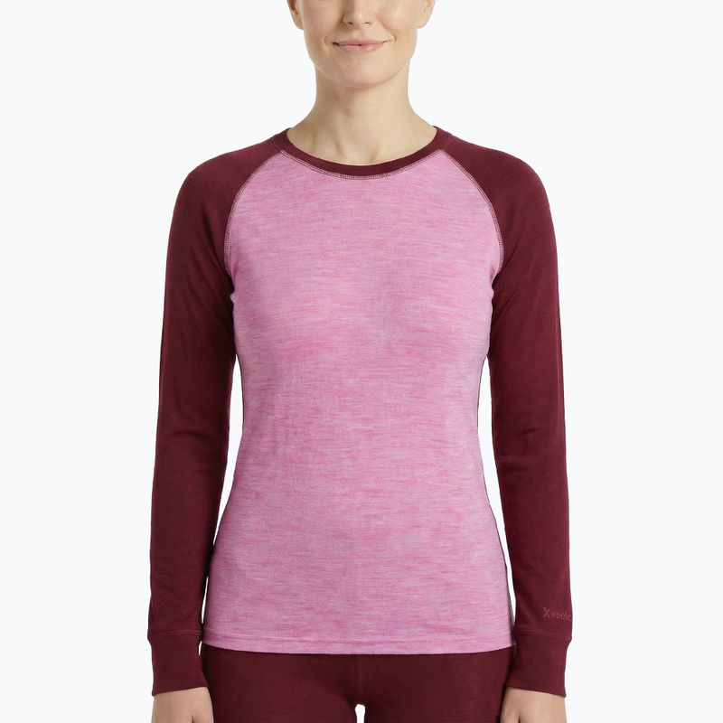 Thermo-Unterwäsche-Set WOOLCANO Merino SET0980 purple 5