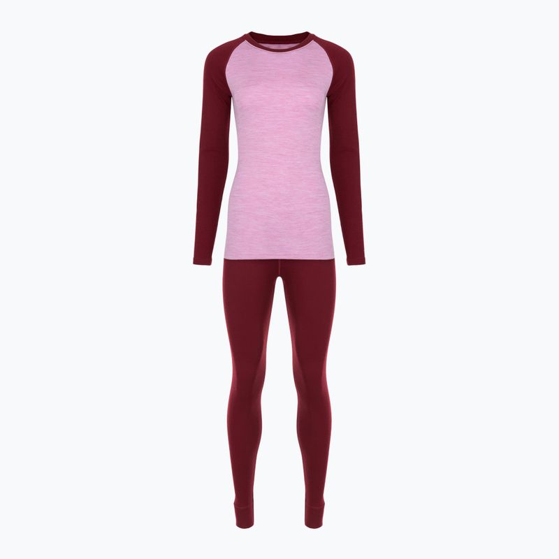 Thermo-Unterwäsche-Set WOOLCANO Merino SET0980 purple 9