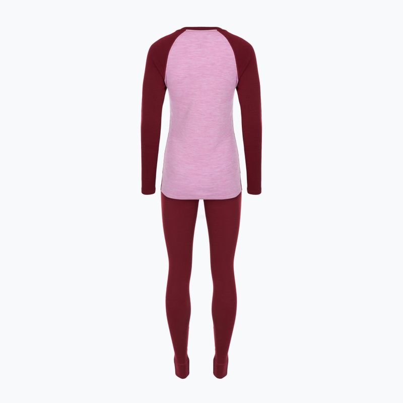 Thermo-Unterwäsche-Set WOOLCANO Merino SET0980 purple 10