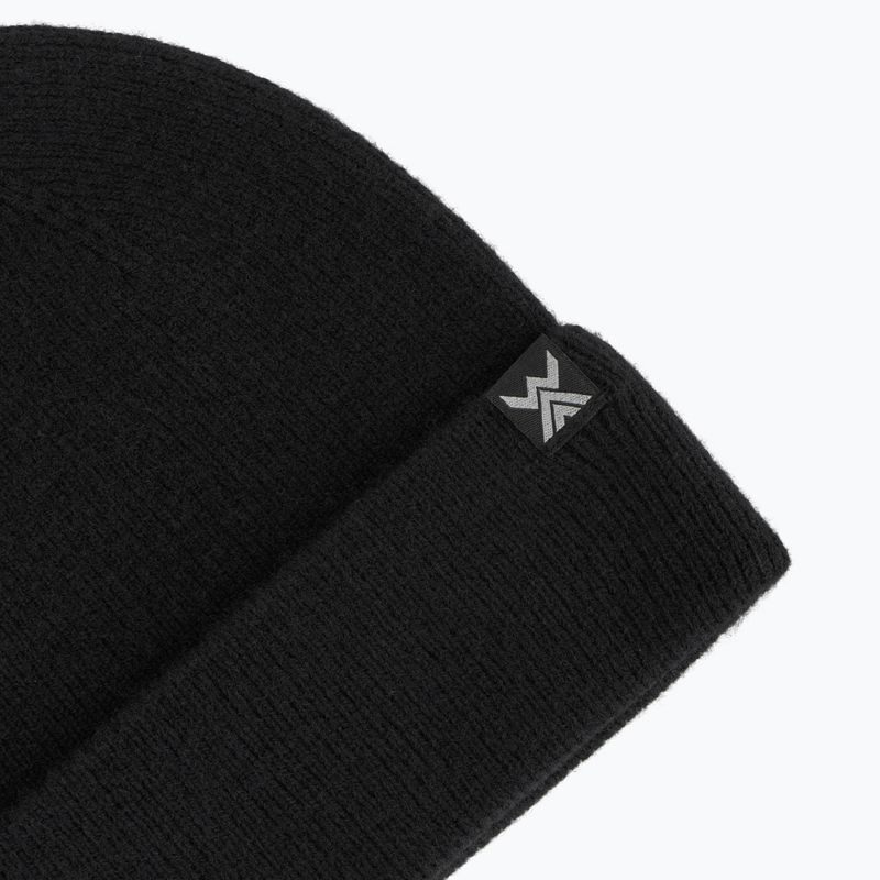 Mütze WOOLCANO MERINO HAT1037 black 3