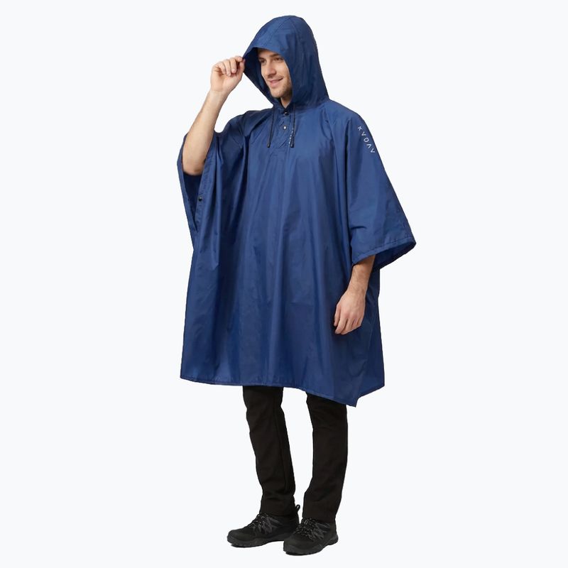 Regenponcho KADVA AquaDefend membrana 5000 Dunkelblau 4