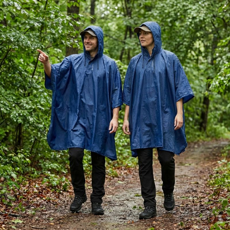 Regenponcho KADVA AquaDefend Membran 5000 Marineblau 6