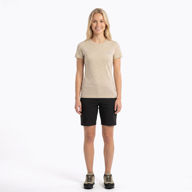 Damen-Trekkingshirt KADVA Merivra merino beige 4