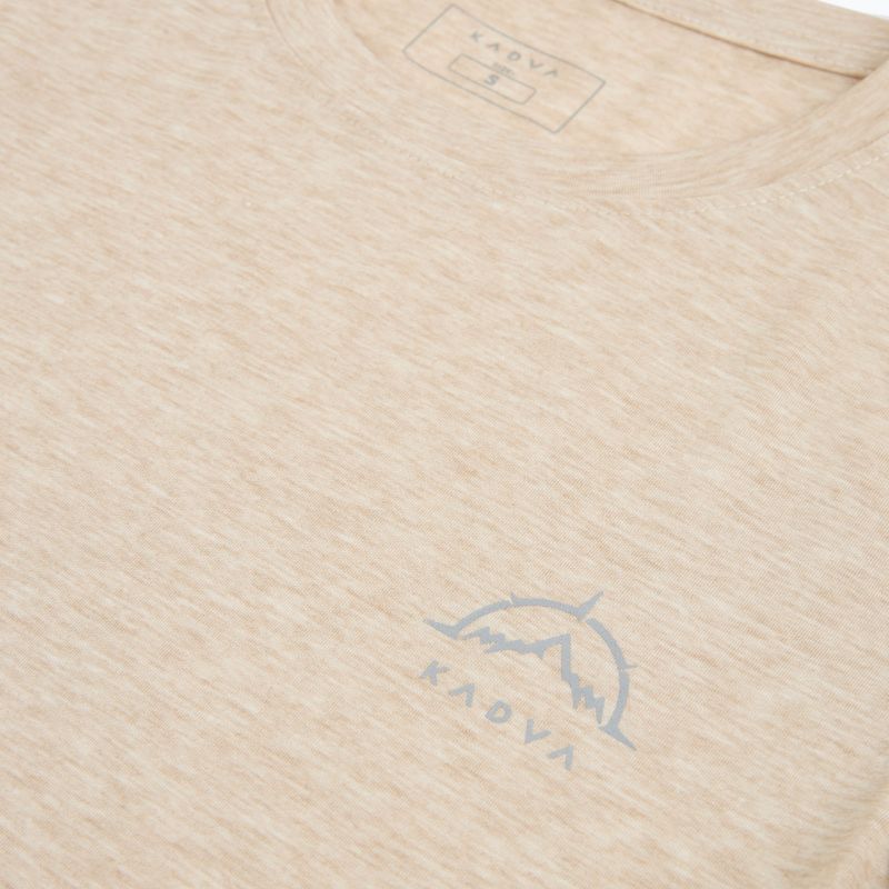 Damen-Trekkingshirt KADVA Merivra merino beige 3