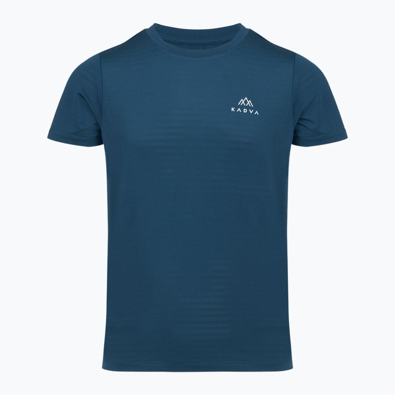 Kinder-Trekking-T-Shirt KADVA TrailCore breathable navy blue 7
