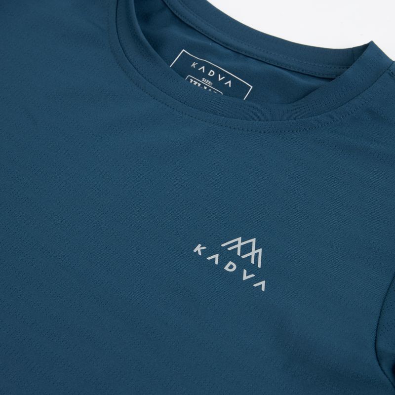 Kinder-Trekking-T-Shirt KADVA TrailCore atmungsaktiv marineblau 9