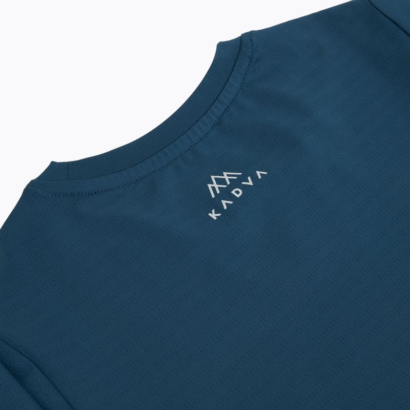 Kinder-Trekking-T-Shirt KADVA TrailCore atmungsaktiv marineblau 10