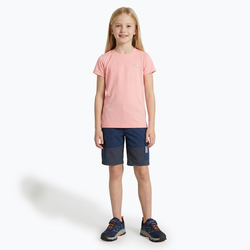 Kinder-Trekking-T-Shirt KADVA TrailCore breathable pink 3