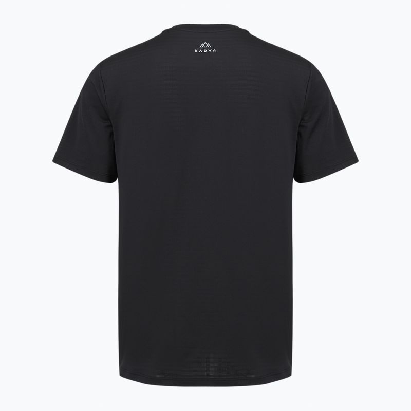 Herren-Trekking-T-Shirt KADVA TrailCore atmungsaktiv schwarz 7