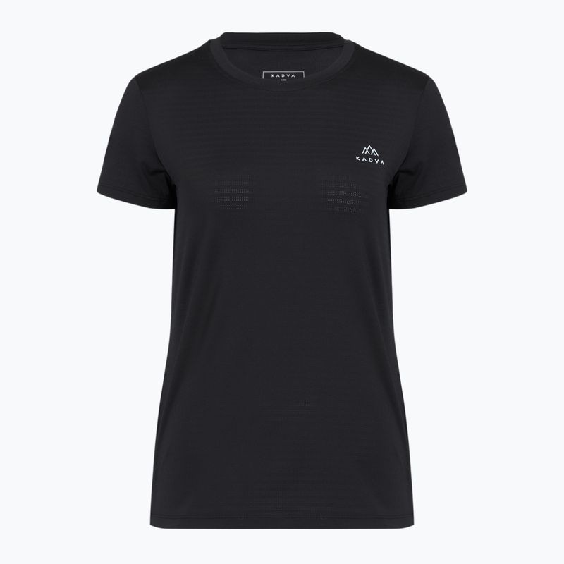 Damen-Trekking-T-Shirt KADVA TrailCore atmungsaktiv schwarz 6