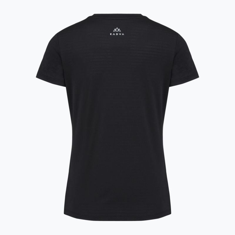 Damen-Trekking-T-Shirt KADVA TrailCore atmungsaktiv schwarz 7