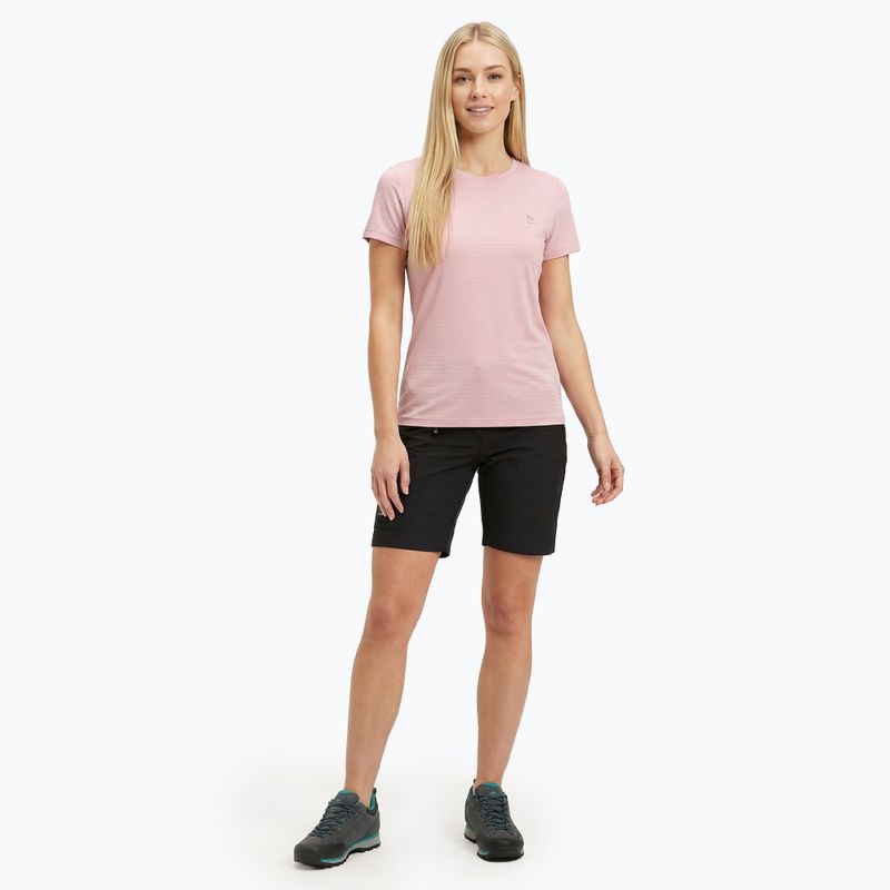 Damen-Trekking-T-Shirt KADVA TrailCore breathable pink 3