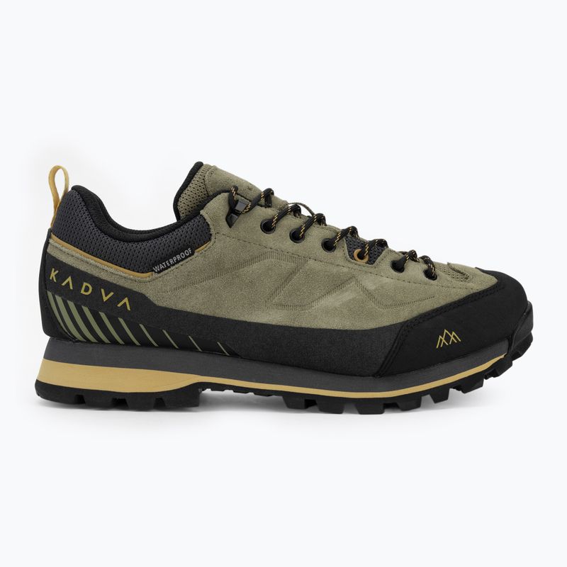 Herren-Trekkingschuhe KADVA NEVRA WP niedrige Leder grün 8