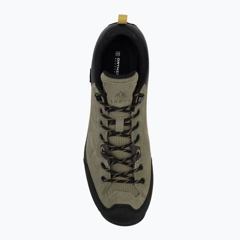Herren-Trekkingschuhe KADVA NEVRA WP niedrige Leder grün 11